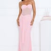 Can’t Get Enough Strapless Maxi Dress Pink