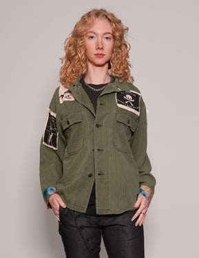 Saint' Patched Field Shirt