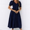 The Simple Days Midi Dress Navy