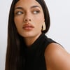 Disco Glam Earrings Gold