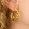 Arie Hoop Earrings - One Size / Gold