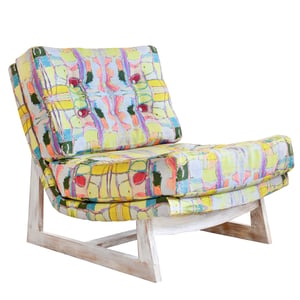 Right Or Wrong Citrine Romeo Chair