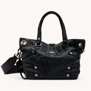 Hammitt Daniel Moto Black Gunmetal Med