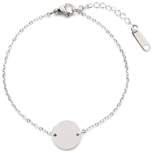 Simple Circle Bracelet Silver