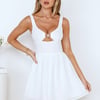 Sea Star Mini Dress White