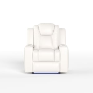 COLAMY SERENO Full-Power Adjustable Recliner Sofa - Beige