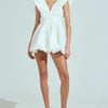 AKIRA Far Gone Mini Dress | White | Size Medium