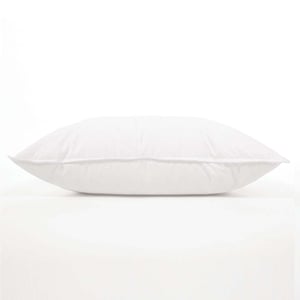 Medium White Standard Down Pillow Insert