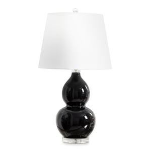 June Black Ceramic Table Lamp