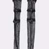 AKIRA Pretty N Proper Bow Socks | Black