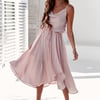 Bayshore Midi Dress Nude