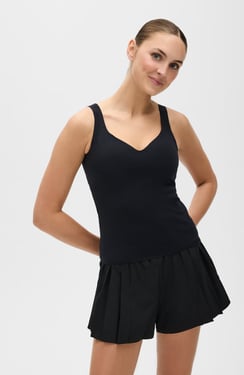 Iconic MicroPerle Tank - Black / XL
