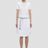 Victoria Beckham Polo Collar Top In White - Size M UK