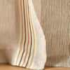 Sophie Stripe 100% Linen Loop Top Curtain (Single)