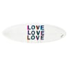 Love On Repeat White Surfboard