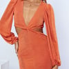 Reach For It Dress Orange