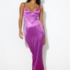 Obsessing Me Midi Dress Purple