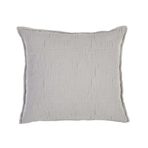 Harbour Taupe Cotton Euro Sham