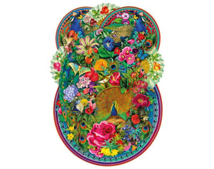 Peacock Splendour - Vine Puzzle Cut_TMPV