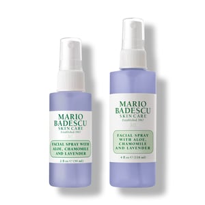 Facial Spray With Aloe, Chamomile And Lavender Duo 2 Oz & 4 Oz - 2 pcs