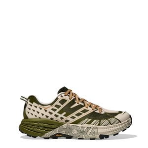 Hoka Womens Speedgoat 2 Trainer Moss Green / Rose Cream