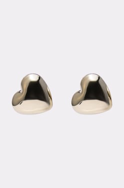 AKIRA Puffy Heart Earrings