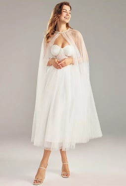 AW Nena Wedding Dress & Wrap