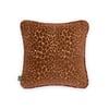 MARA Jacquard Medium Piped Cushion - Tobacco