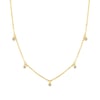 Dazzling Charm Necklace Sterling Silver