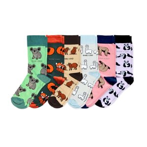 Cute & Cuddly Bamboo Sock Set | UK Adult 7-11