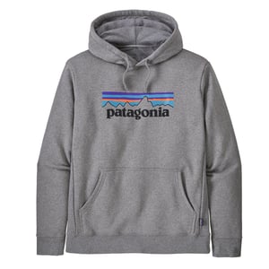 Patagonia P-6 Logo Uprisal Hoody Gravel Heather