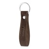 Leather Keychain - Dark Brown