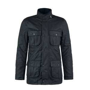 Barbour Corbridge Waxed Jacket Black/Classic