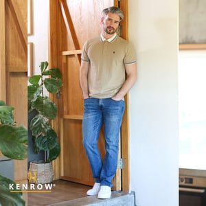 Kenrow Ashton Jean Mid Blue