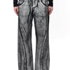PAINTED WORKWEAR PANTS - 34