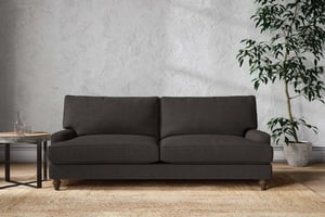 nkuku Marri Sofa | Make To Order | Grand | Brera Linen Espresso