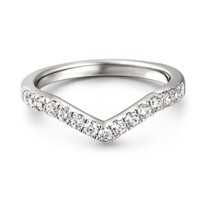 Jeulia "Limitless Love" Sterling Silver Women's Band