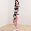 Nellie Dress - Hot Stripes