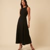 Black Reign Midi Dress