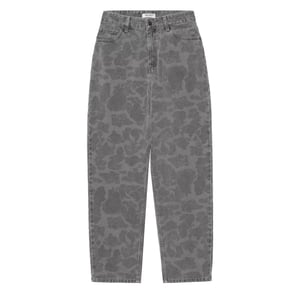 Carhartt WIP Womens Duck Orell Pant Camo Duck Black Heavy Bleached