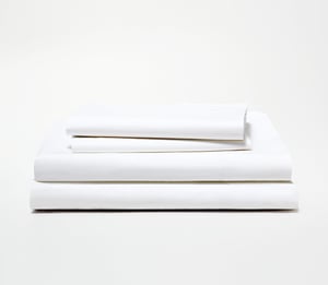 Sateen Sheet Set - California King / Essential White