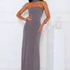 Starlight Serenade Maxi Dress Grey