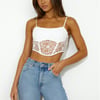 Dreamy Location Crop Top White
