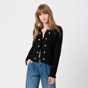 Beau-Lero Fringe Cardigan