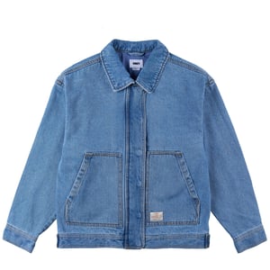 Obey Womens Sybil Jacket Light Indigo