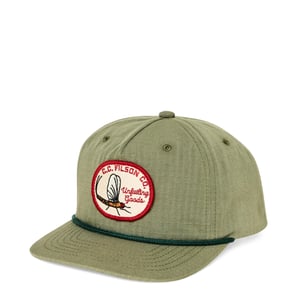 Filson Trucker Cap With Graphic Patch Army Green / Mayfly