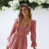 Tell Me Your Wish Romper Rose