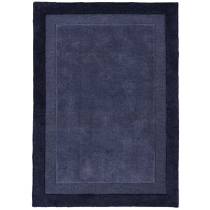 Stacked Borders Evening Blue Rug - 200x290cm