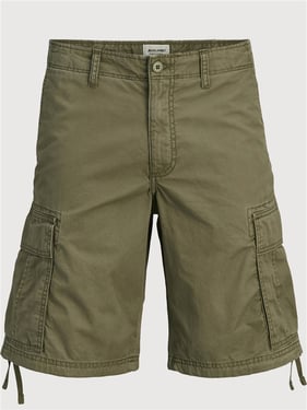 Jack & Jones Cole Frank Cargo Shorts - Olive Night - XL