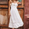 Barrymore Midi Dress White